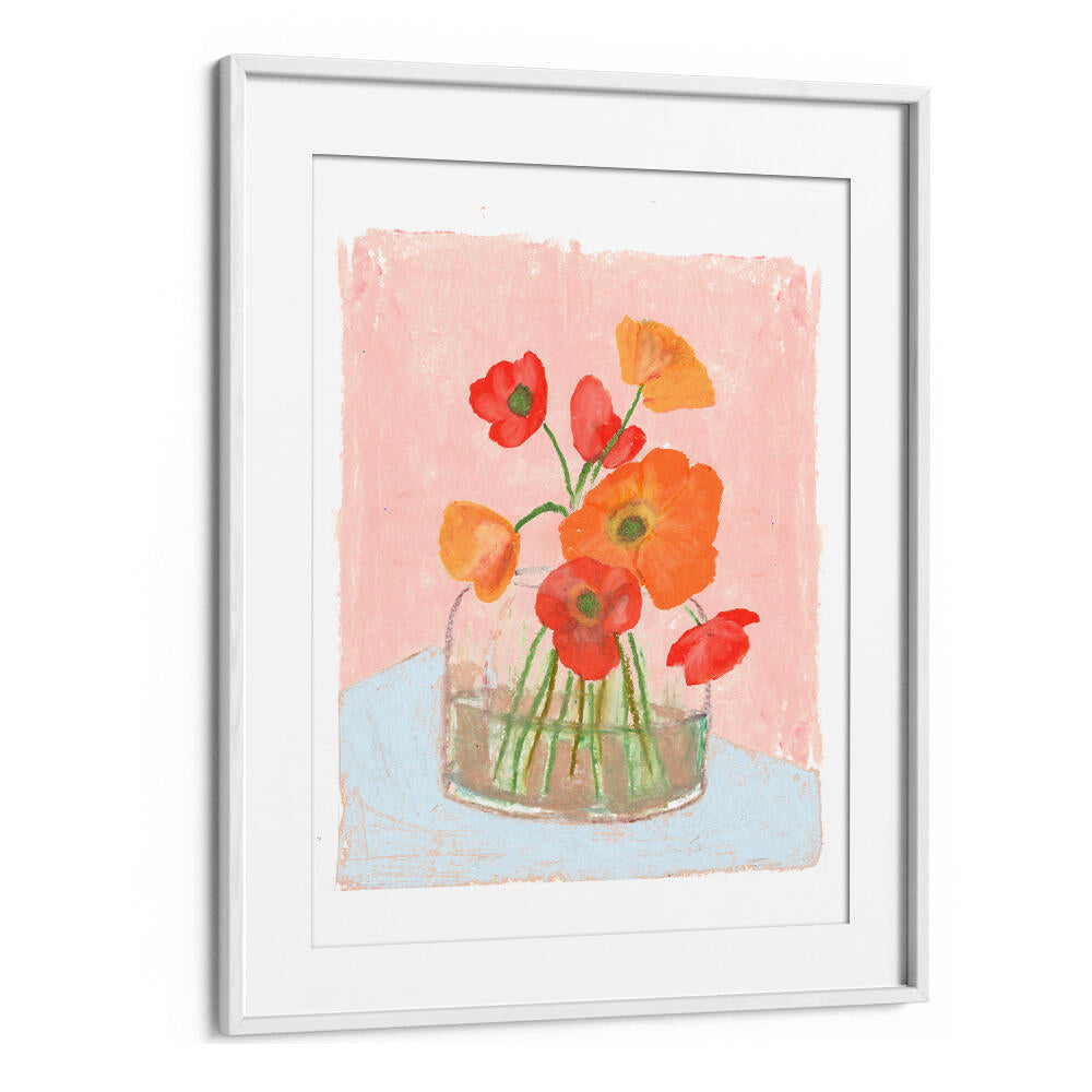 PASTEL FLOWERS , FLORAL FLOWER PAINTINGS