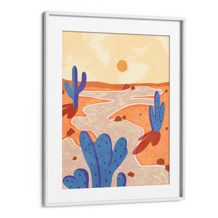 PATH THROUGH THE PAINTED DESERT , LANDSCAPE PAINTINGS