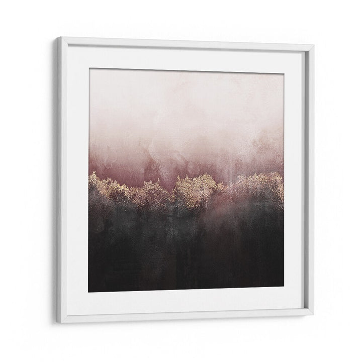 Elegant PINK SKY III, ABSTRACT PAINTINGS featuring soft hues, perfect for enhancing contemporary home decor.