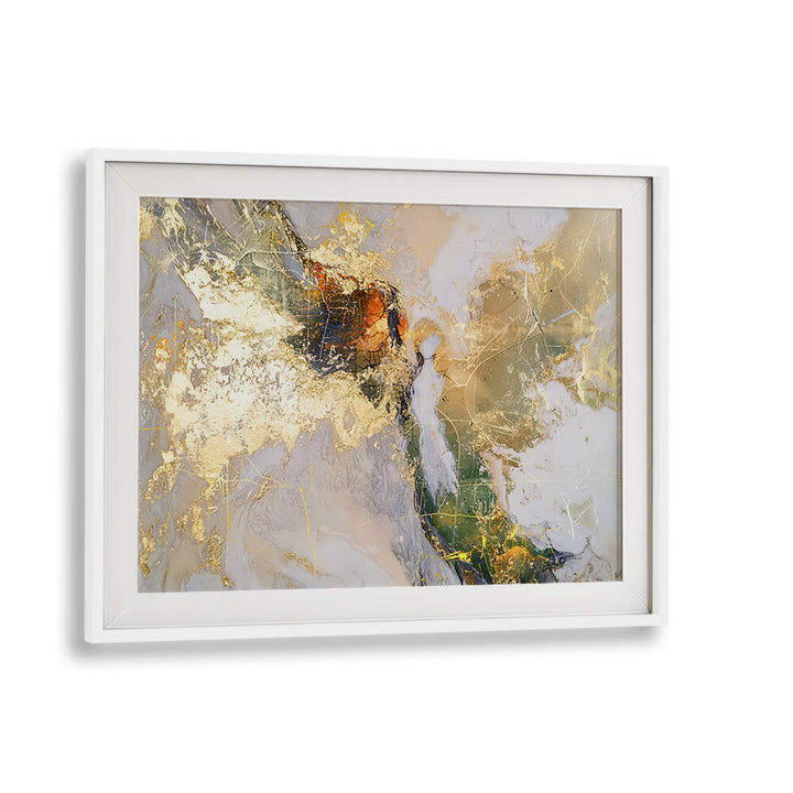 POPPIES ART ILLUSTRATION II , ABSTRACT PAINTINGS