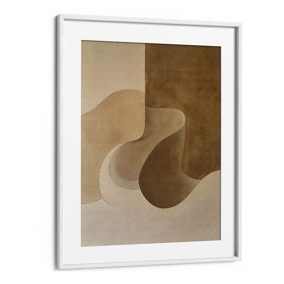 POSTER CANVAS BEIGE ABST XII , ABSTRACT PAINTINGS