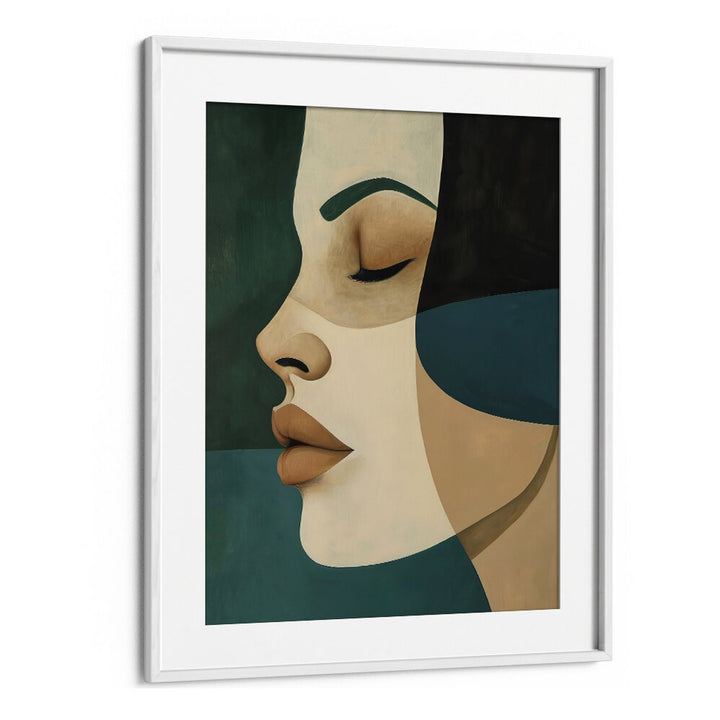 POSTER MINIMALIST PORTRAIT III , PORTRAITS & FIGURATIVE ILLUSTRATIONS