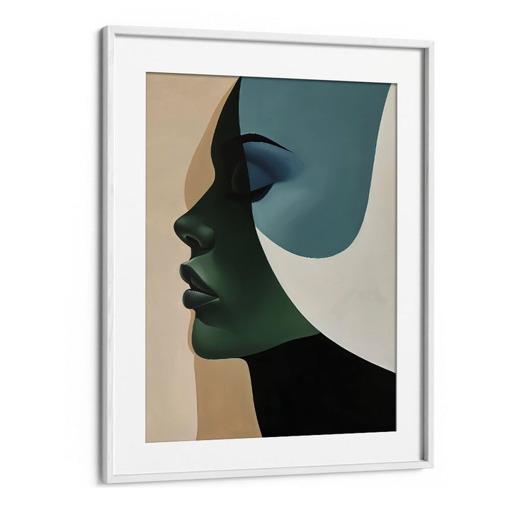 POSTER MINIMALIST PORTRAIT IV , PORTRAITS & FIGURATIVE ILLUSTRATIONS