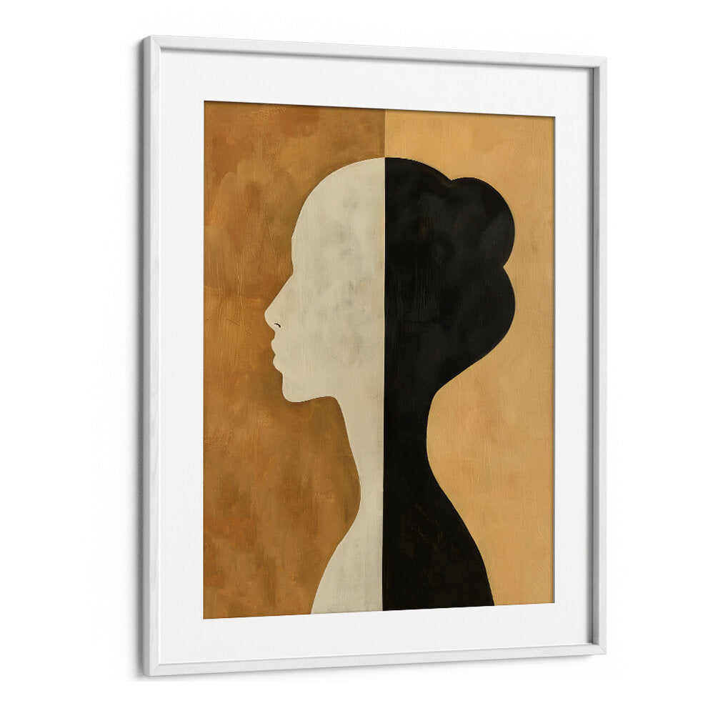 POSTER MINIMALIST PORTRAIT VIII , PORTRAITS & FIGURATIVE ILLUSTRATIONS