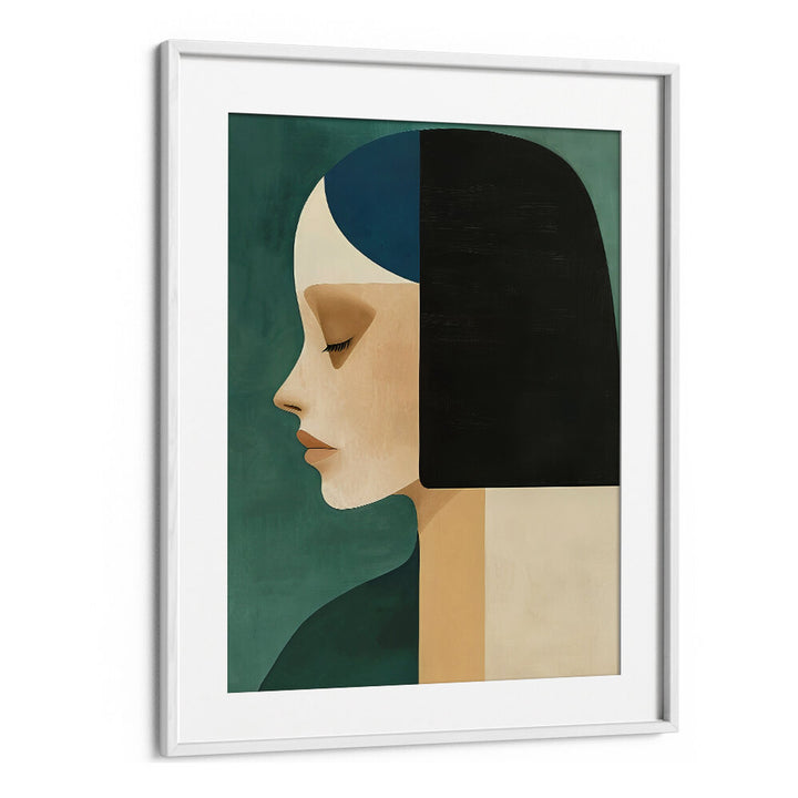 POSTER MINIMALIST PORTRAIT II , PORTRAITS & FIGURATIVE ILLUSTRATIONS