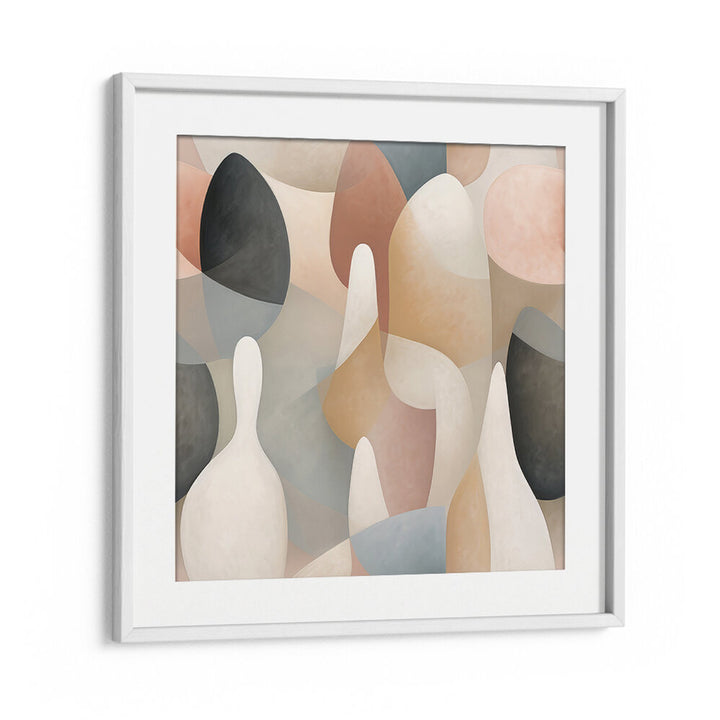 POSTER VERTICAL GEO I , ORGANIC FORMS