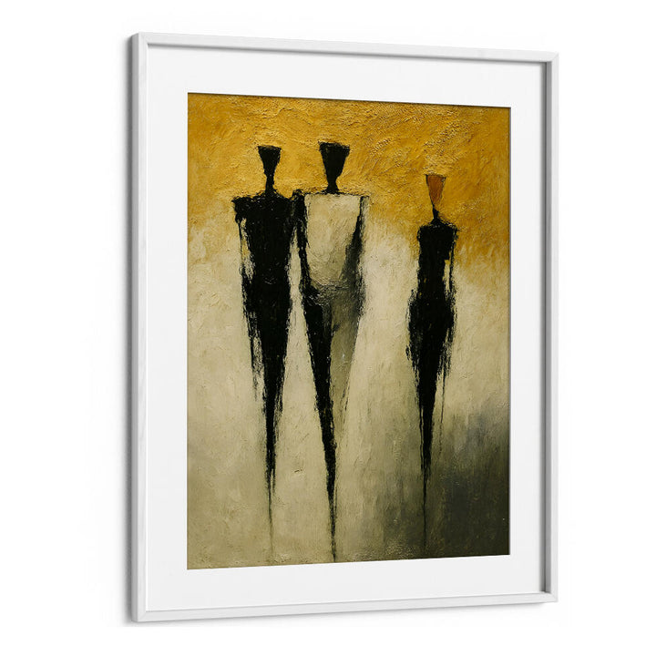 PROCESSION OF SHADES , EXPRESSIONISM PAINTINGS