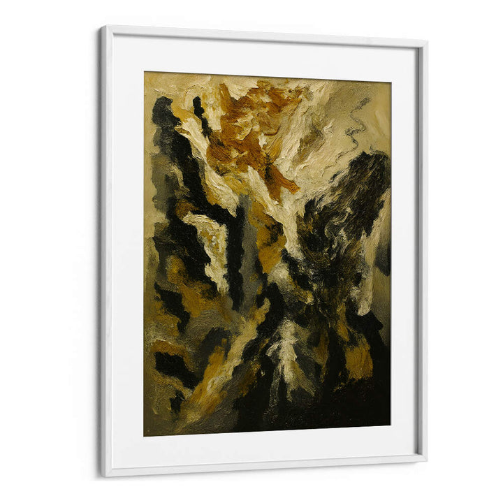 PROFILE OF SILENCE , EXPRESSIONISM PAINTINGS