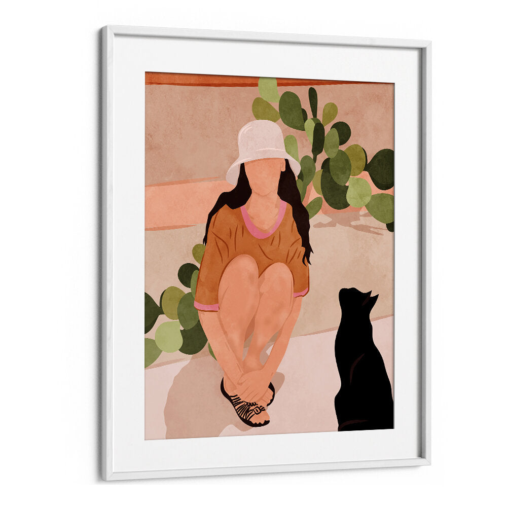 QUIET AFTERNOON , PORTRAITS & FIGURATIVE ILLUSTRATIONS