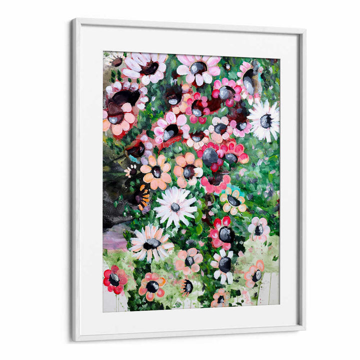 RADIANT BLOSSOMS , FLORAL FLOWER PAINTINGS