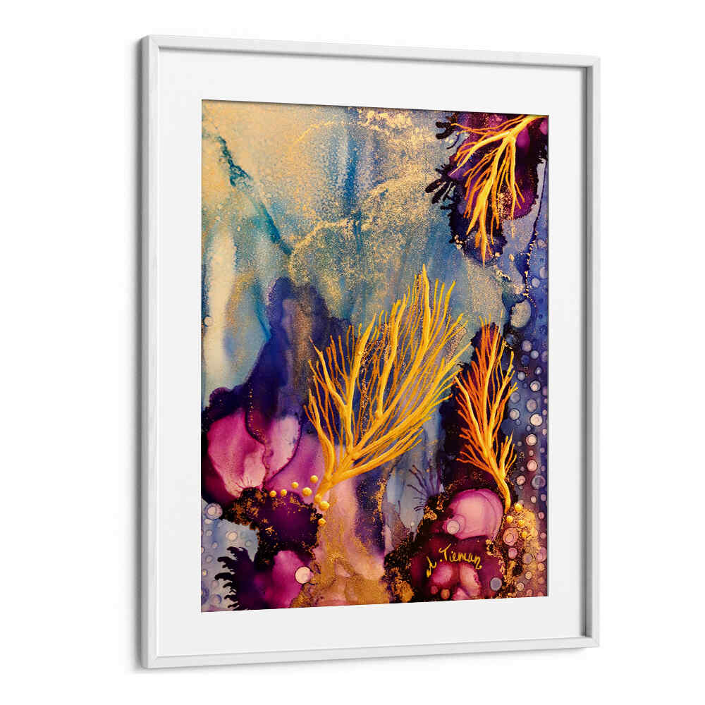 Vibrant hues in RADIANT REEF II, BEACH PAINTINGS bring coastal beauty to your home decor. Perfect for ocean lovers!