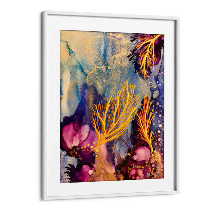 Vibrant hues in RADIANT REEF II, BEACH PAINTINGS bring coastal beauty to your home decor. Perfect for ocean lovers!
