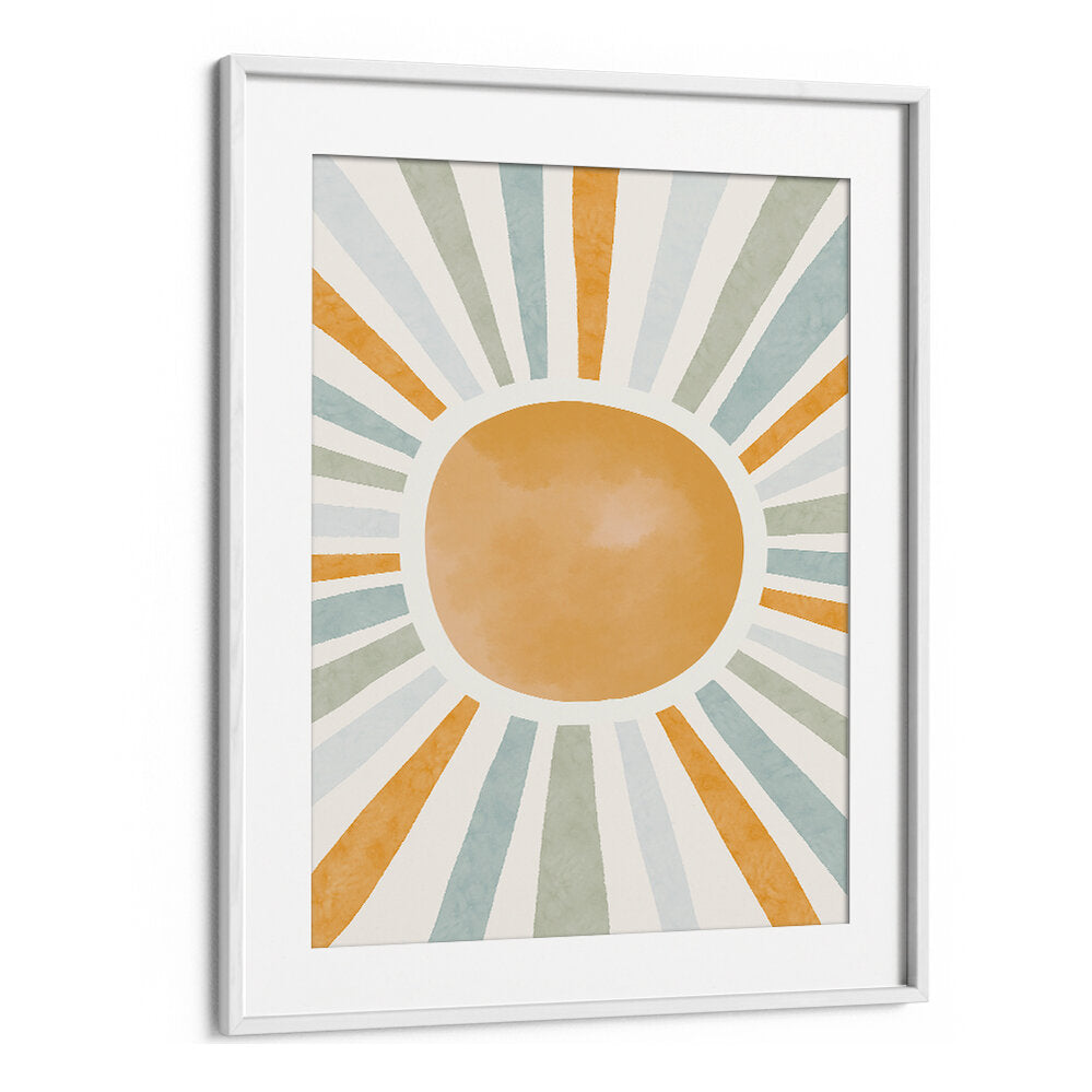 RADIANT SUNBURST , KIDS ROOM PAINTINGS