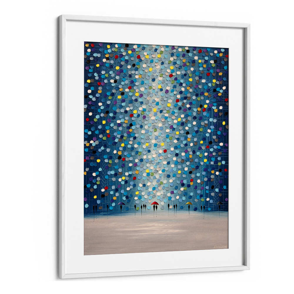 RAINDROP CONFETTI , MODERN IMPRESSIONISM PAINTINGS