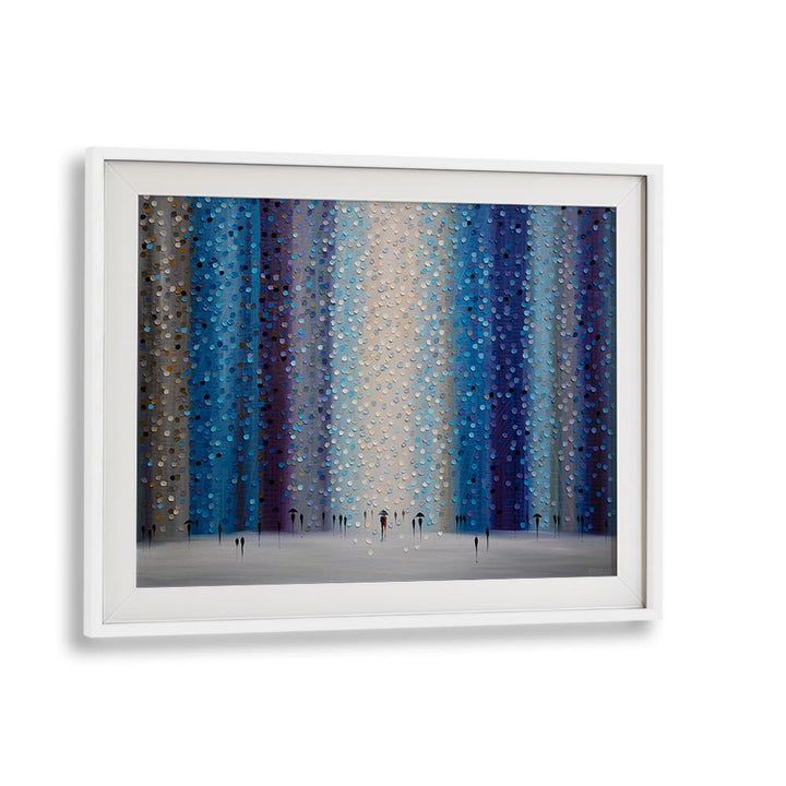 RAINY CITY FOR US , MODERN IMPRESSIONISM PAINTINGS