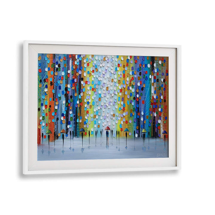 RAINY FANTASY , MODERN IMPRESSIONISM PAINTINGS