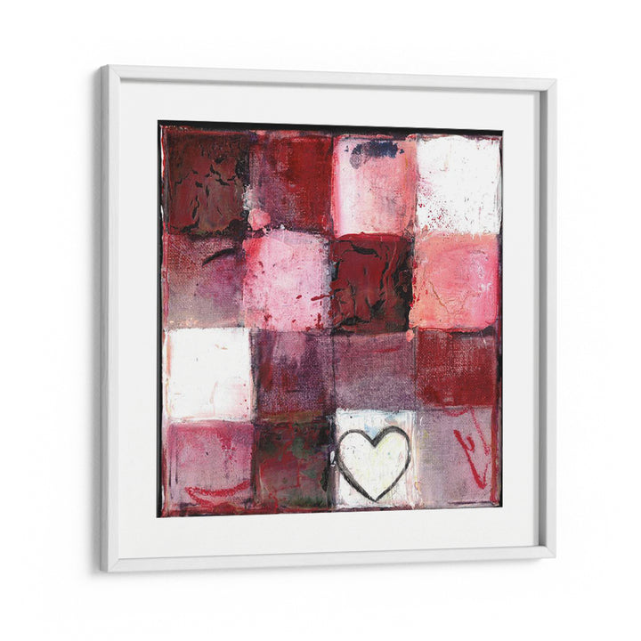 RED CHECKERED HEART