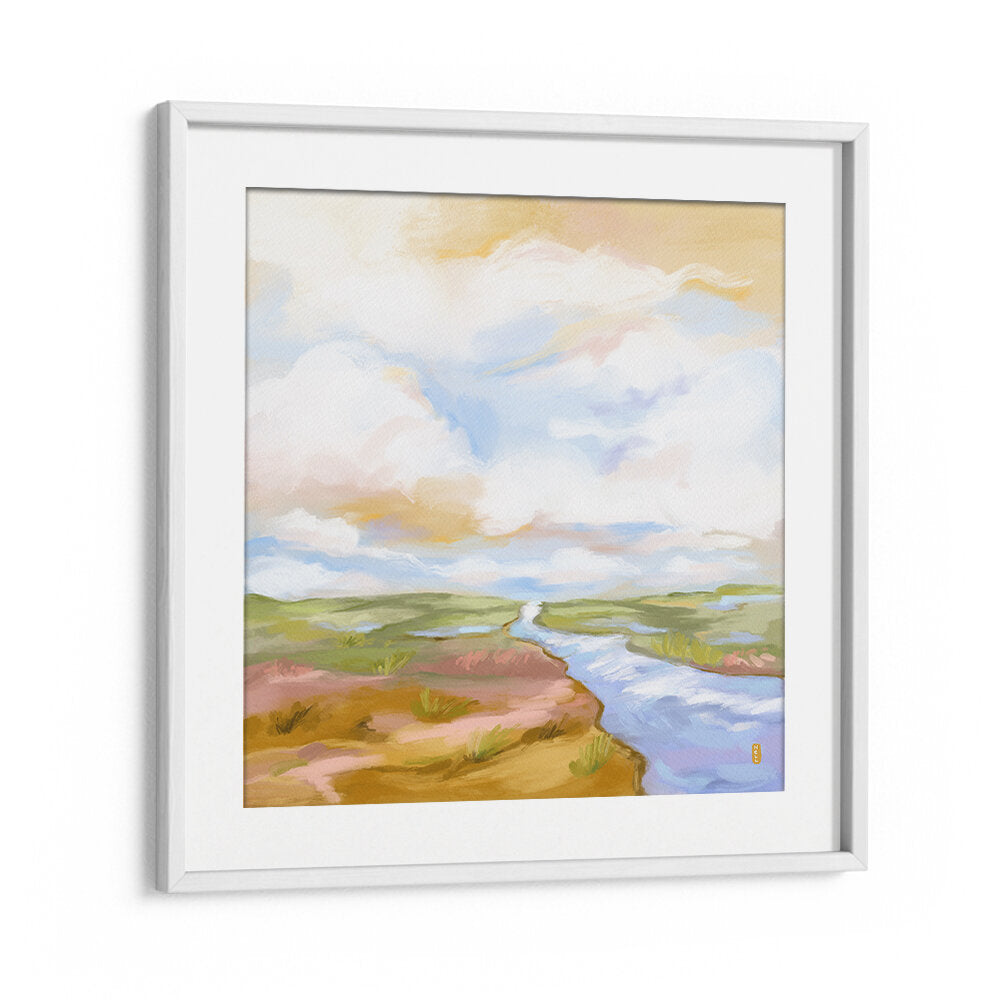 RIVER OF DREAMS LANDSCAPE ARTWORK , LANDSCAPE PAINTINGS