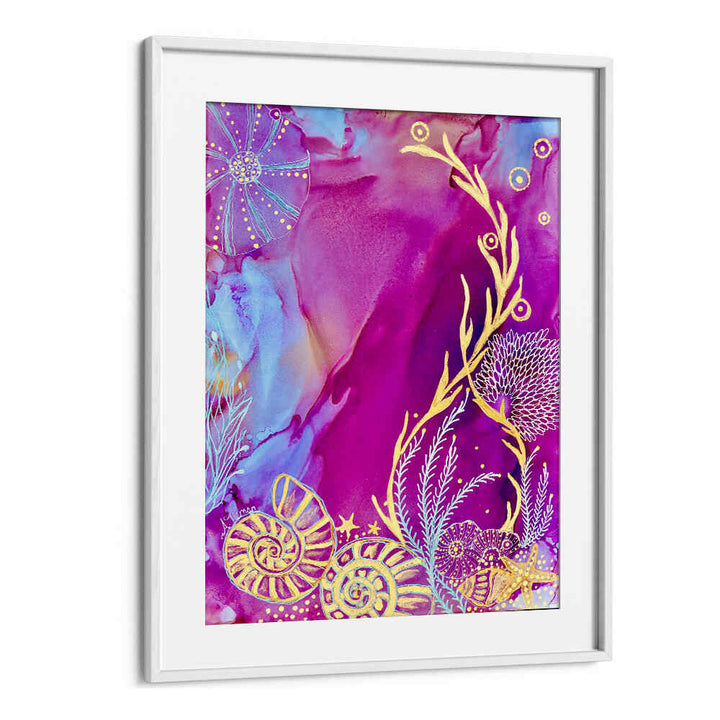 Vibrant ROSE QUARTZ REEF II, BEACH PAINTINGS blend ocean themes for a serene coastal atmosphere in your home.