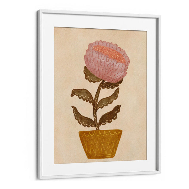 RUSTED POTTED FLOWER
