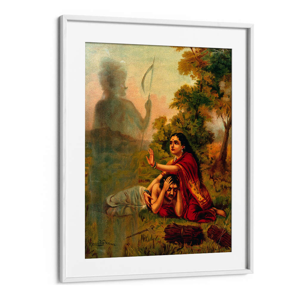 SAVITRI PLEADING WITH YAMA FOR HER HUSBAND