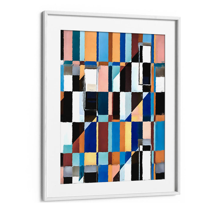 SCANDINAVIAN EARTH , GEOMETRIC ART PRINTS
