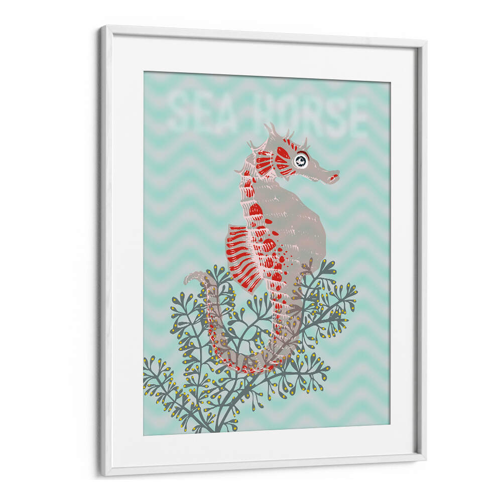 Vibrant SEA LIFE LOBSTER I, BEACH PAINTINGS showcasing a lobster on soft waves, perfect for coastal decor.