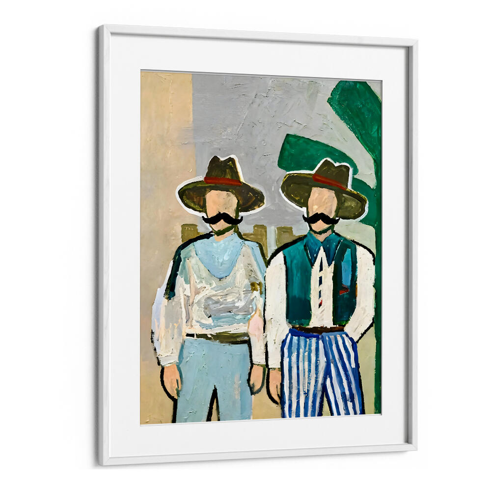 SIDE BY SIDE , PORTRAITS & FIGURATIVE ILLUSTRATIONS