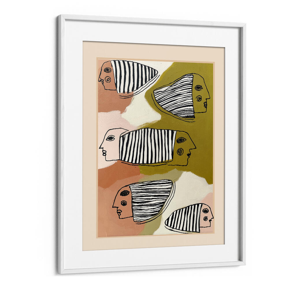 SILENT TRAVELERS , ABSTRACT PAINTINGS