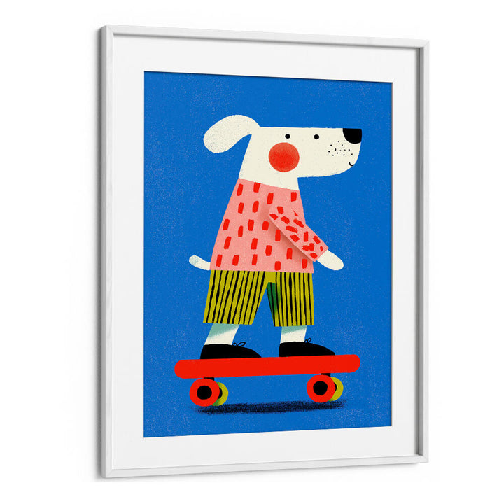 SKATING DOG , KIDS ROOM PAINTINGS
