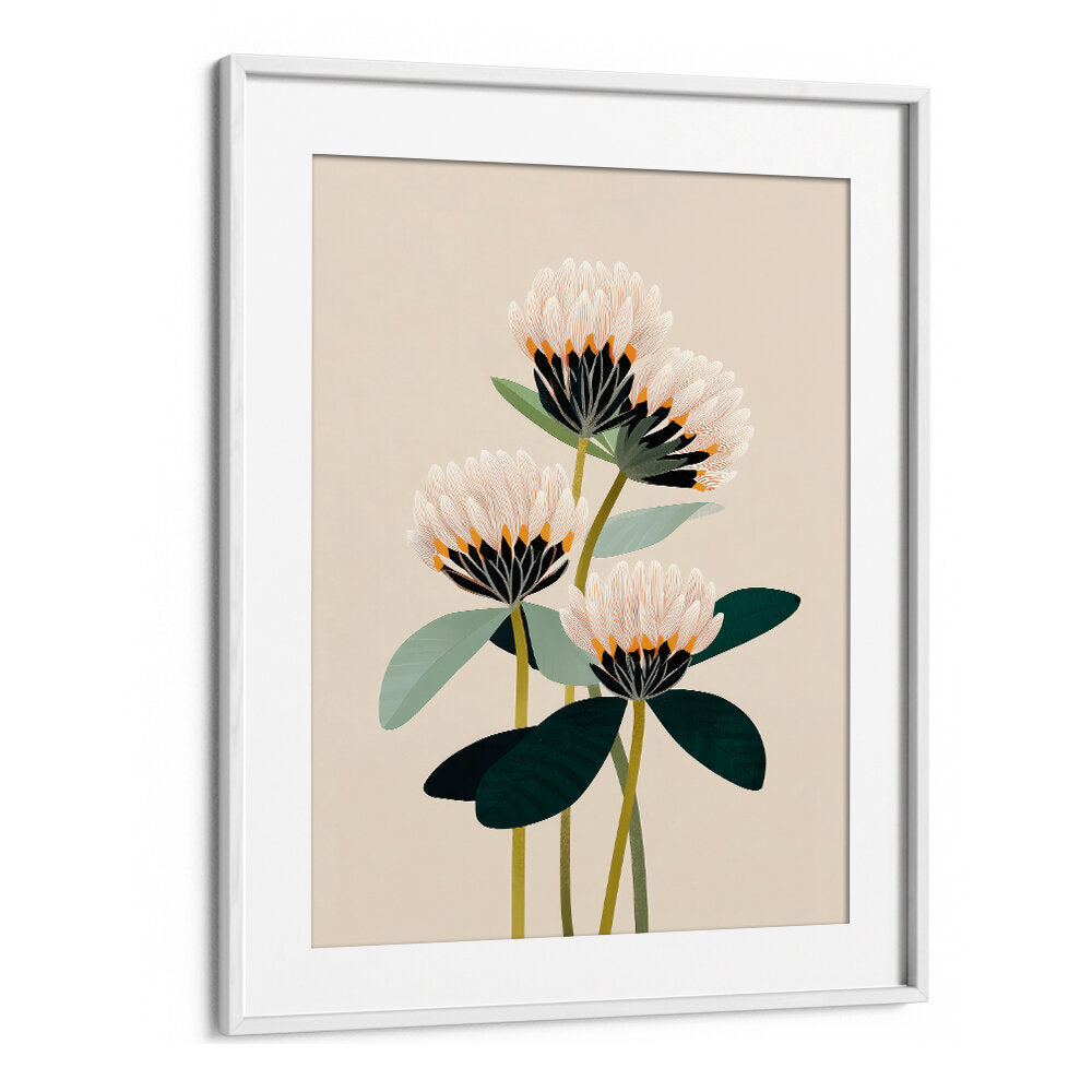 SOFT BOTANICA , FLORAL FLOWER PAINTINGS