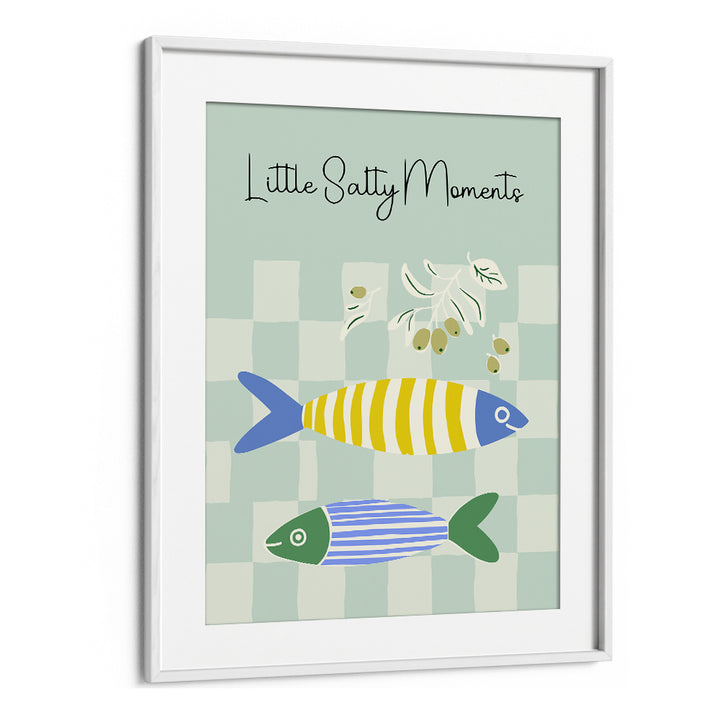 STRIPED FISH AND OLIVES
