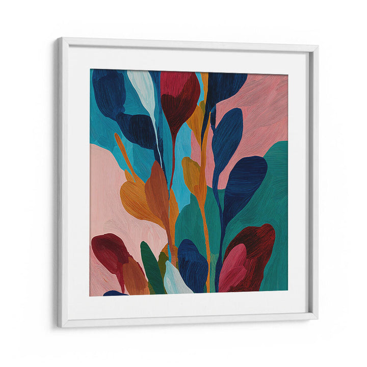 STUDIO PALETTE FLOWERS , ABSTRACT PAINTINGS