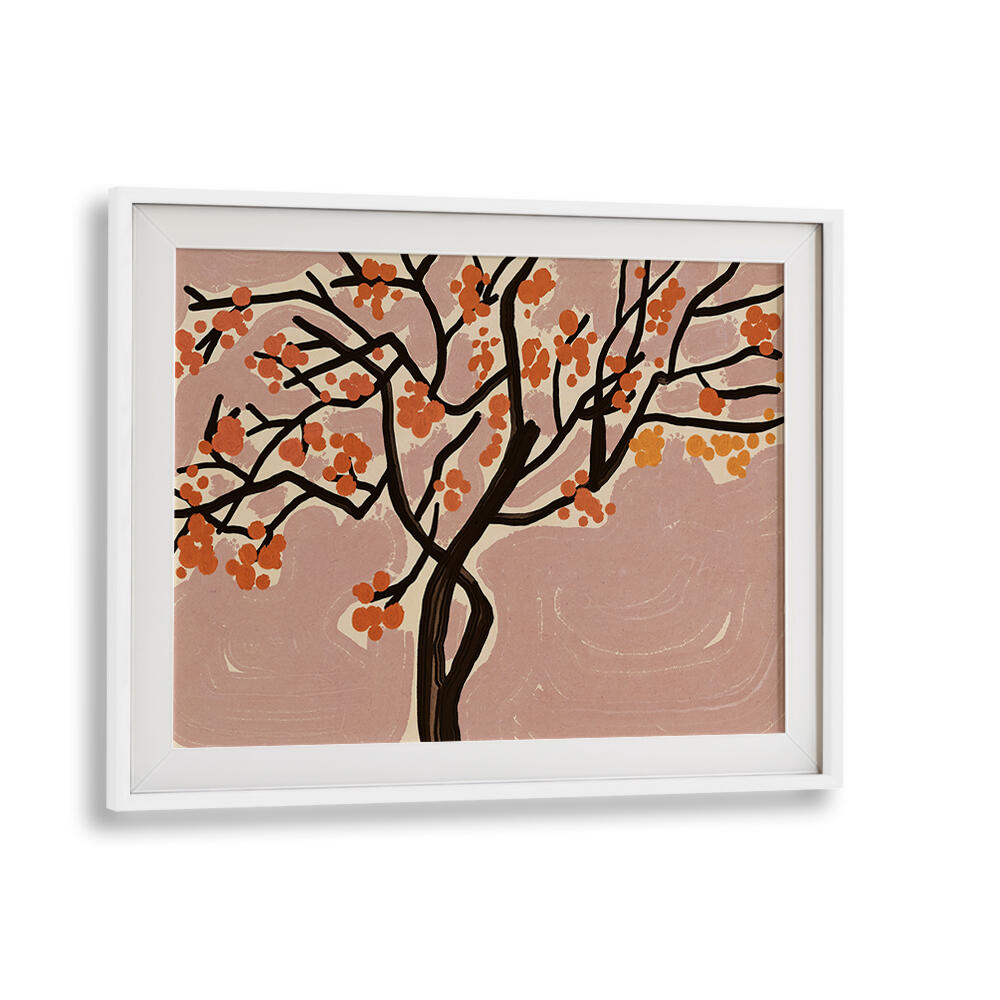 STYLIZED TREE , FLORAL FLOWER PAINTINGS