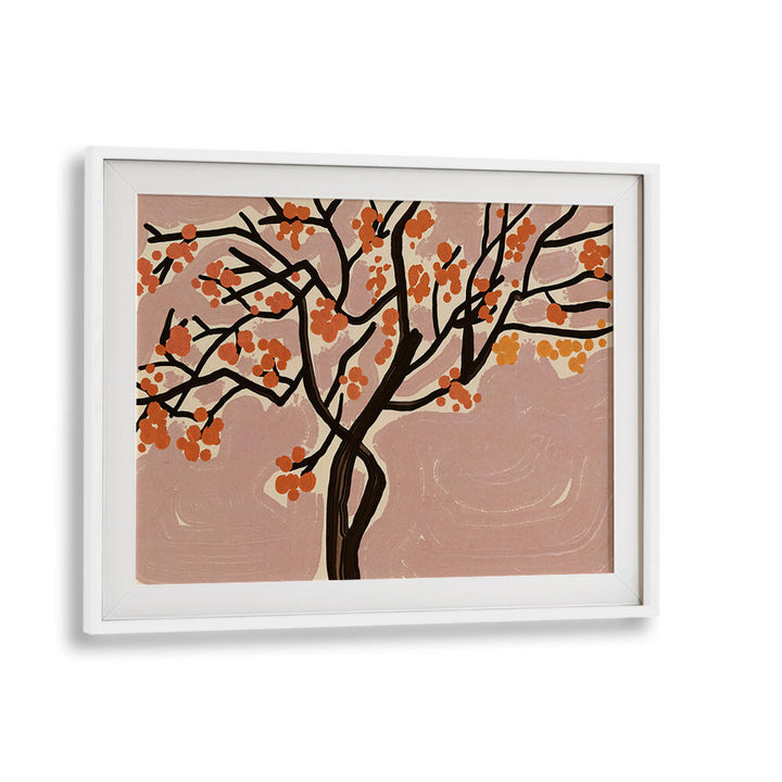 STYLIZED TREE , FLORAL FLOWER PAINTINGS