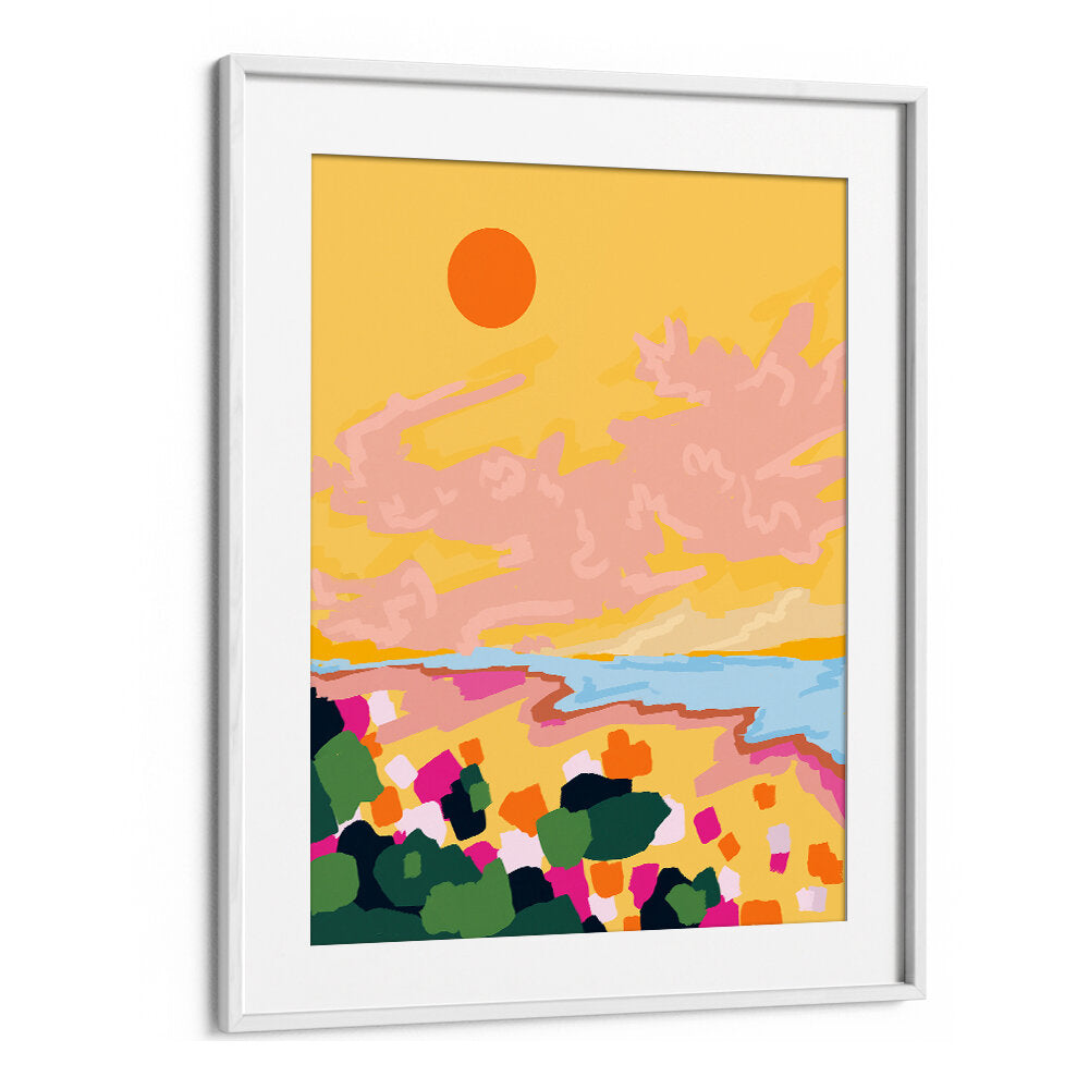 SUN'S EMBRACE , LANDSCAPE PAINTINGS