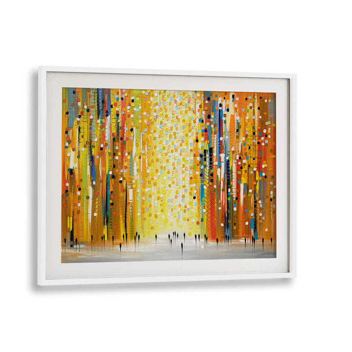 SUNSET LIGHTS , MODERN IMPRESSIONISM PAINTINGS