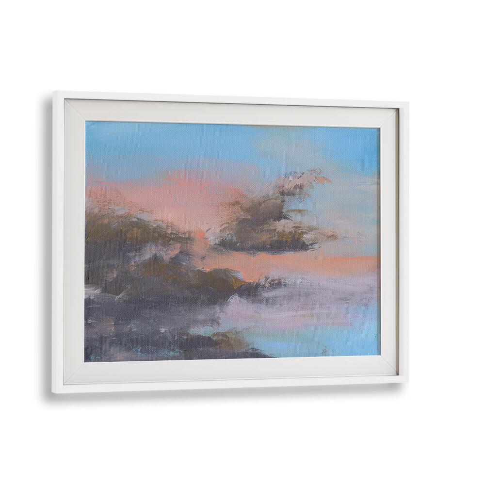 SUNSET V SMALL , ABSTRACT PAINTINGS