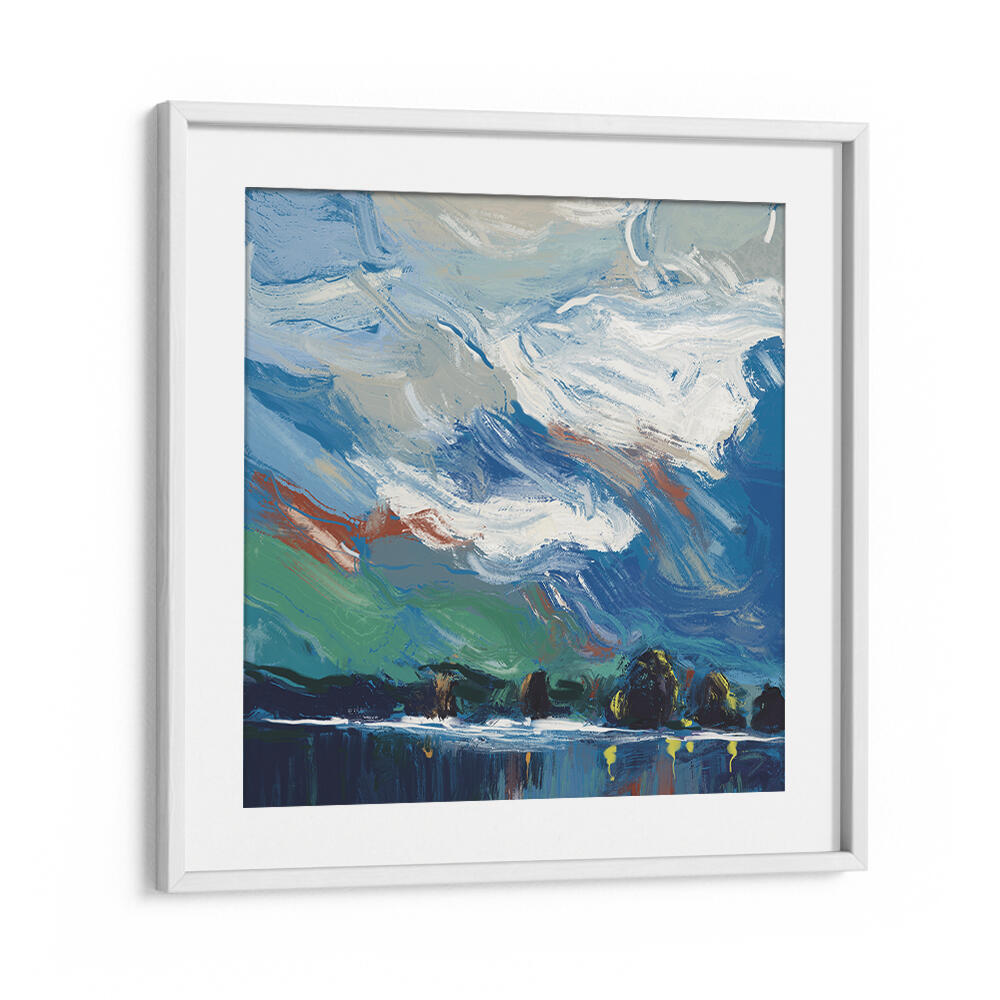 SWIRLING CLOUDS , ABSTRACT PAINTINGS