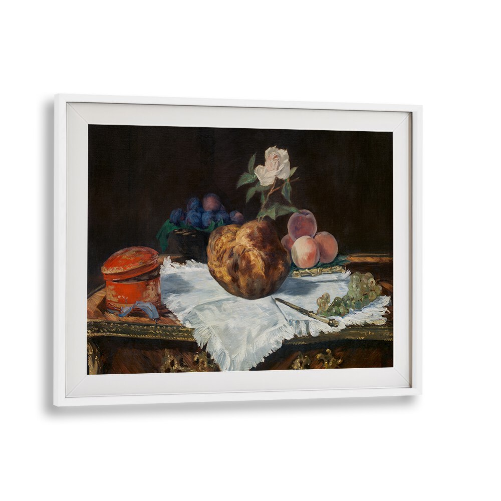 THE BRIOCHE (1870) BY EDOUARD MANET , VINTAGE PAINTINGS