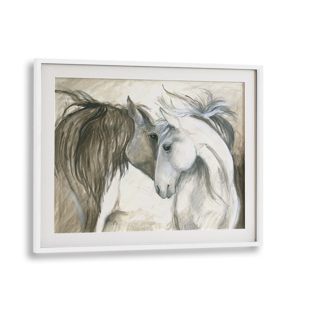 TENDER CONNECTION BETWEEN TWO HORSES