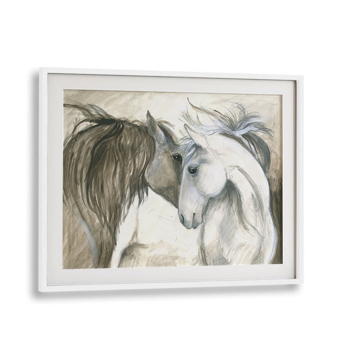 TENDER CONNECTION BETWEEN TWO HORSES