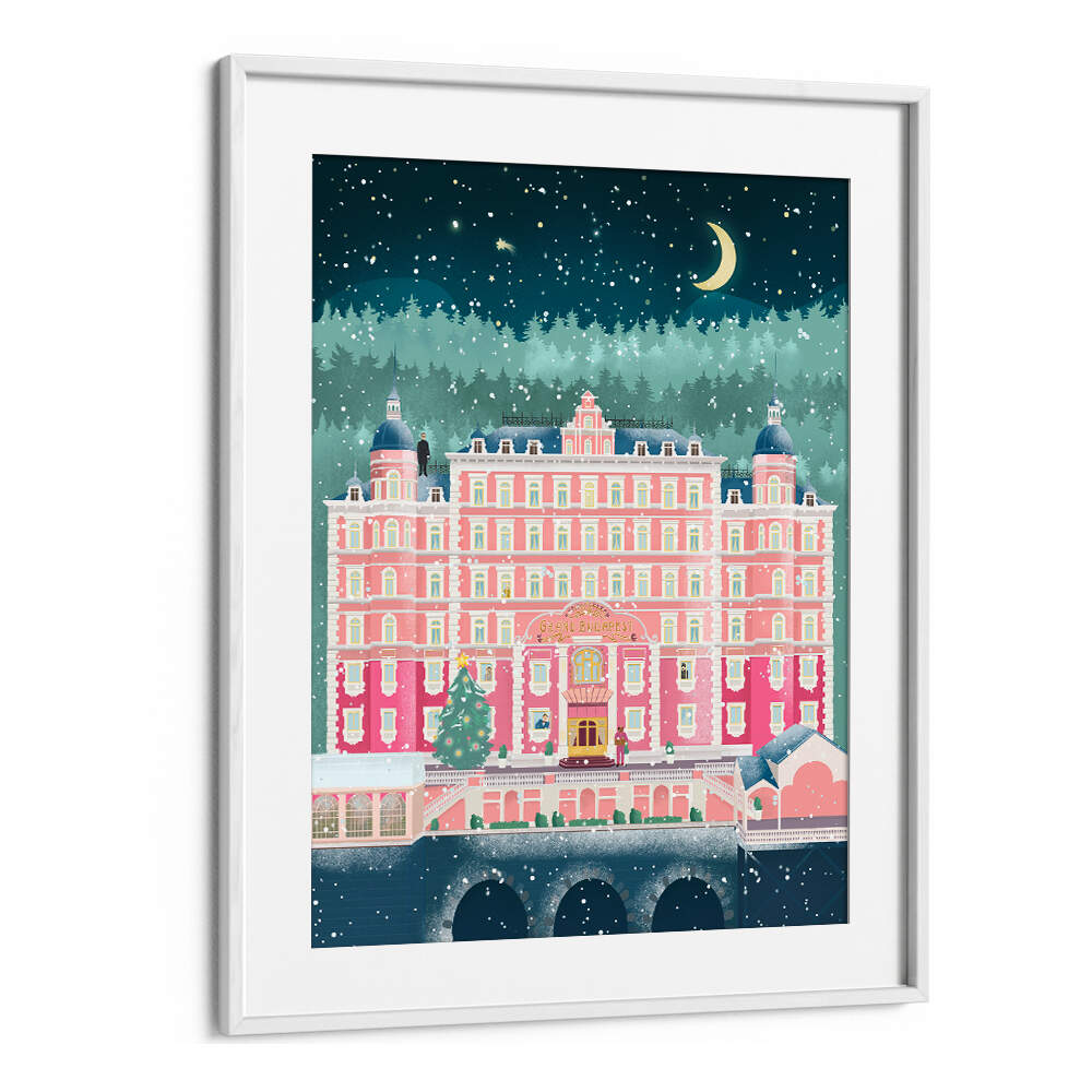THE GRAND BUDAPEST HOTEL HOLIDAYS , TRAVEL POSTERS