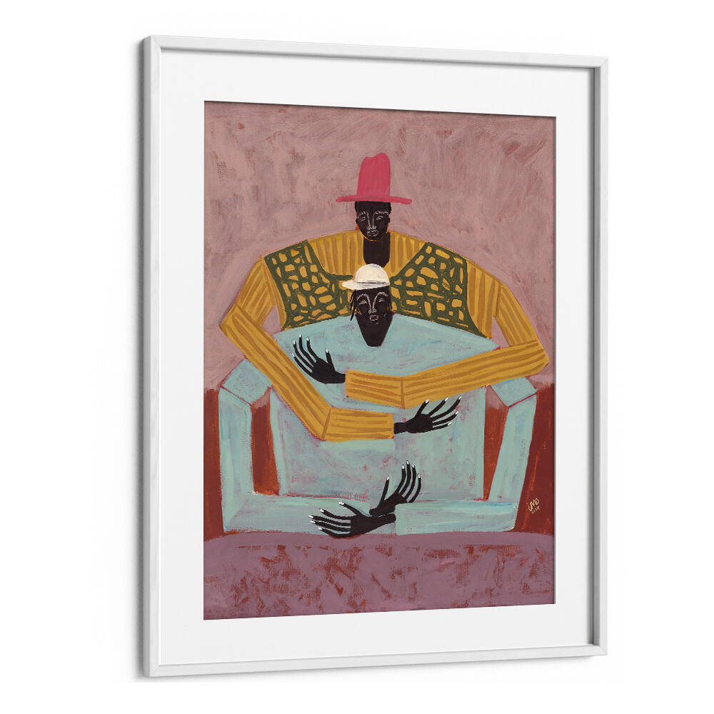 THE HUG , PORTRAITS & FIGURATIVE ILLUSTRATIONS