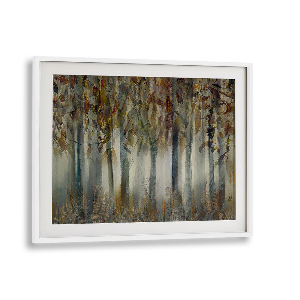 THE DARK FOREST , FLORAL FLOWER PAINTINGS