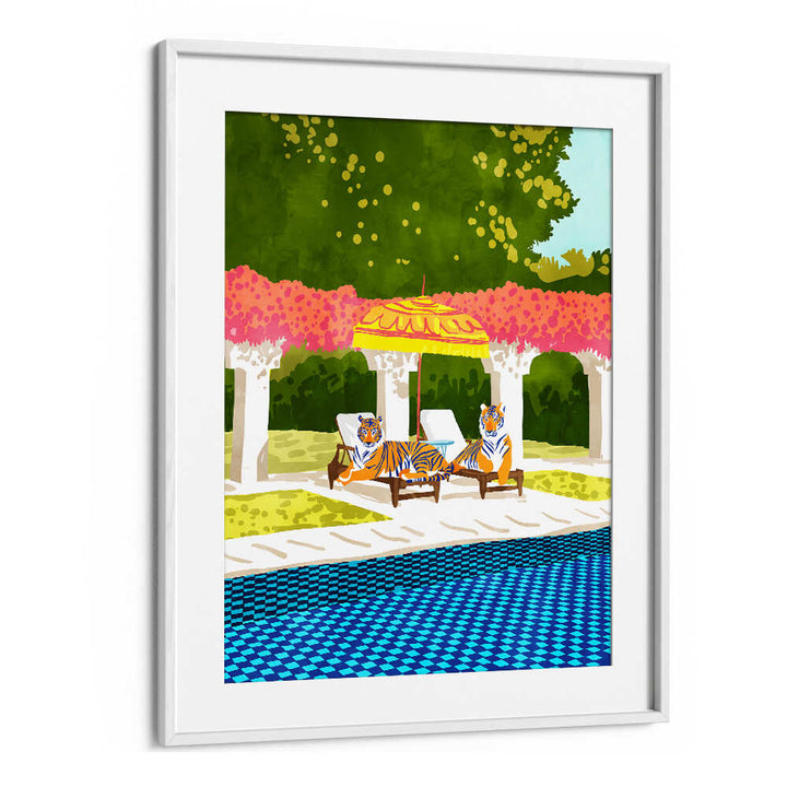 TIGER VACAY , ANIMAL PAINTINGS