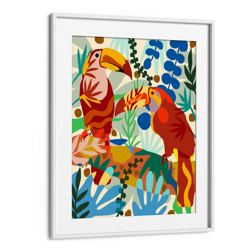 TOUCAN OF MY LOVE , ANIMAL PAINTINGS