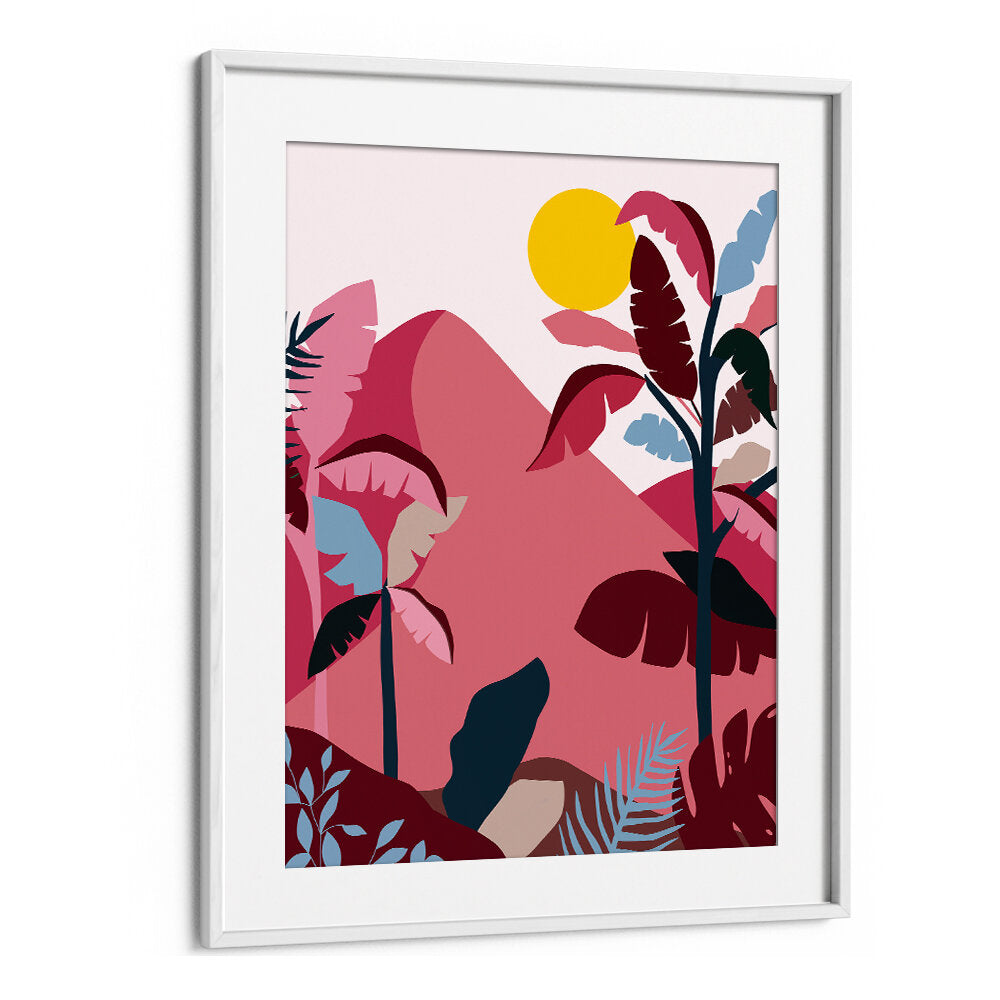 TROPICAL SUNDOWNER , LANDSCAPE PAINTINGS