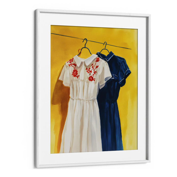 TWO DRESSES , FASHION POSTERS
