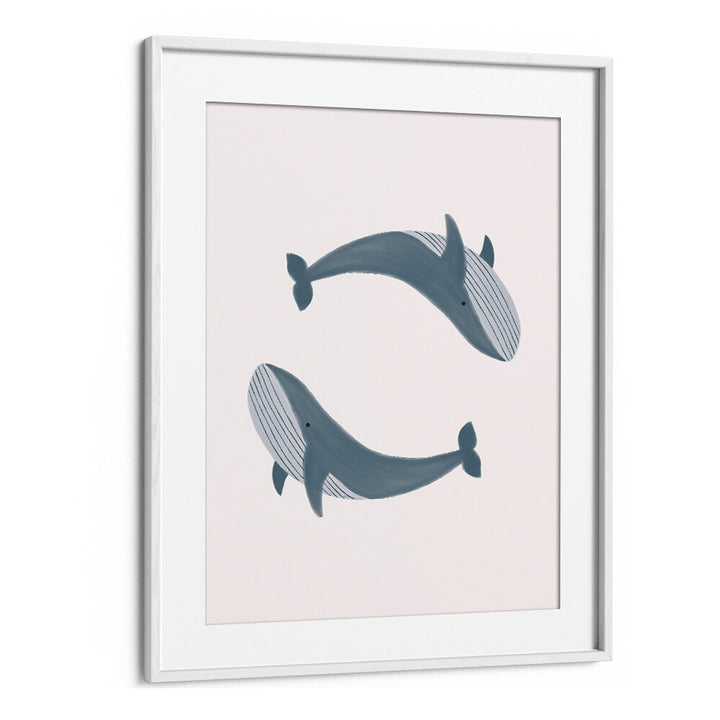 TWO WHALES , KIDS ROOM PAINTINGS